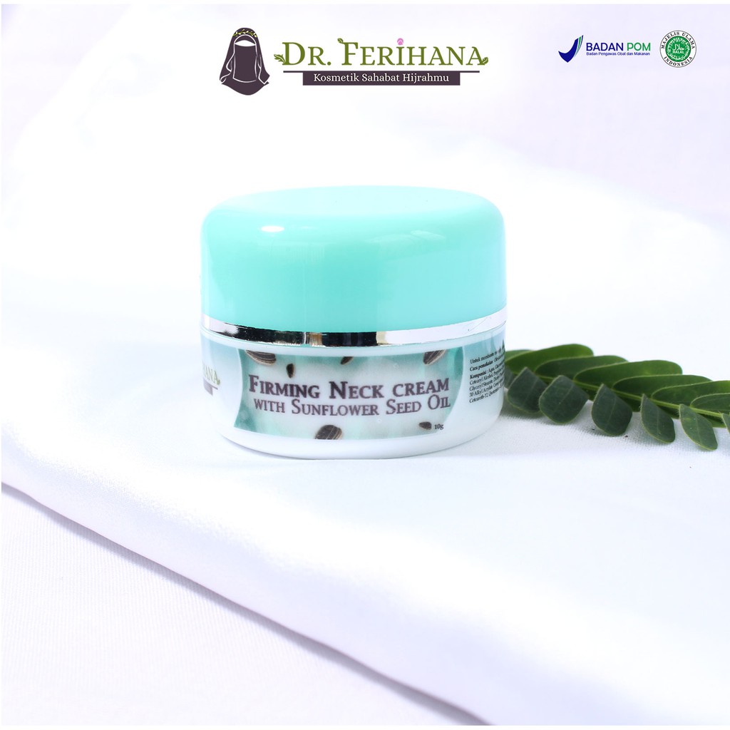 Dr. Ferihana Firming Neck Cream Mencerahkan &amp; Menghilangkan Lipatan Leher Skincare Original BPOM