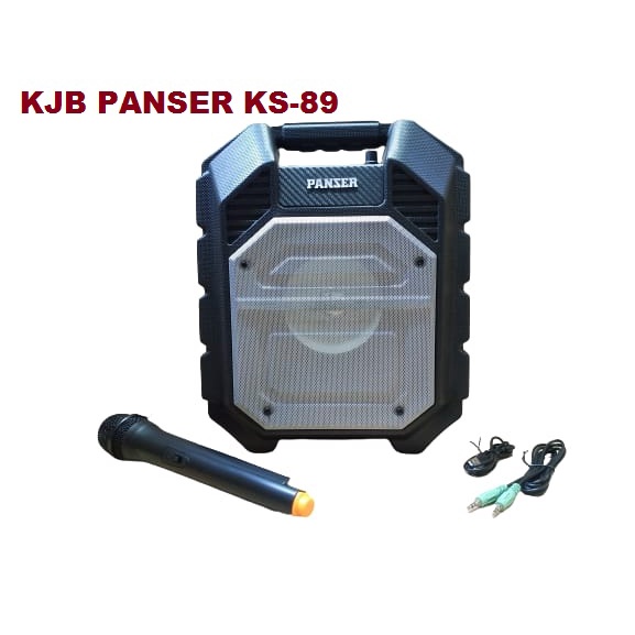 SPEAKER AKTIF 5.25 INCH BLUETOOTH KJB PANSER KS 89 ACTIVE PORTABLE SPEAKER
