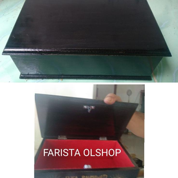 Keluaran Terbaru.. kotak mori polos / kotak mori psht / kotak perhiasan kayu / kotak penyimpanan kay