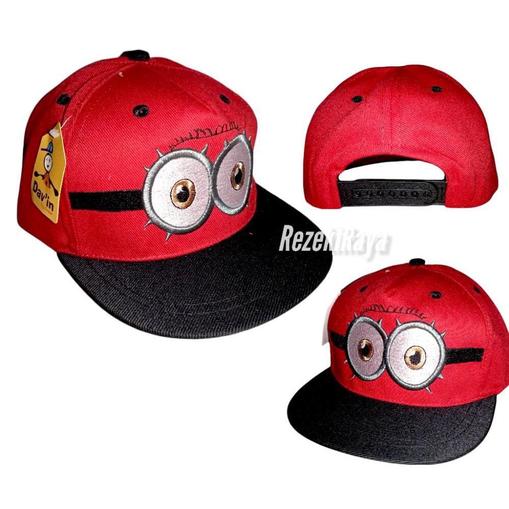 Topi Snapback Karakter Anak MINION