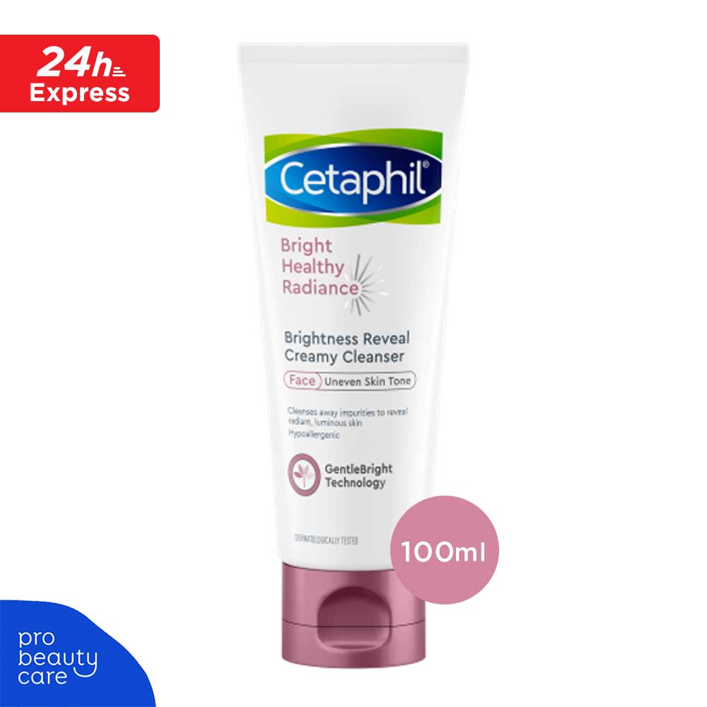 Cetaphil - Bright Healthy Radiance Brightness Reveal Creamy Cleanser (100 ml)