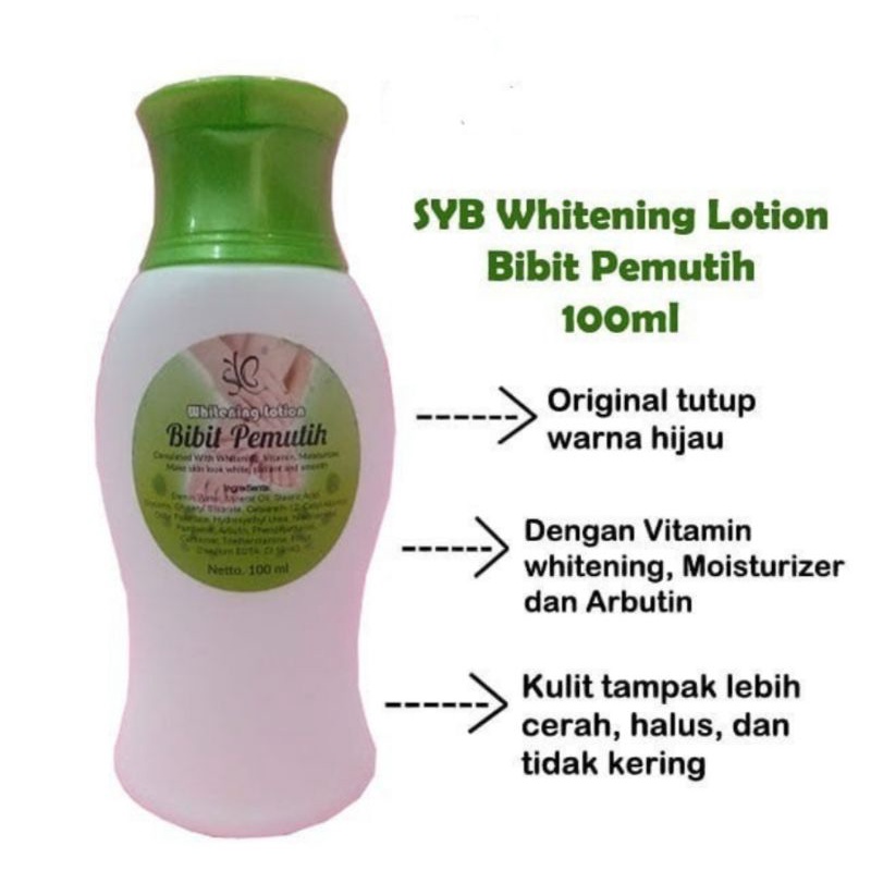 SABUN LOTION SYB BIBIT PEMUTIH DAN SCRUB