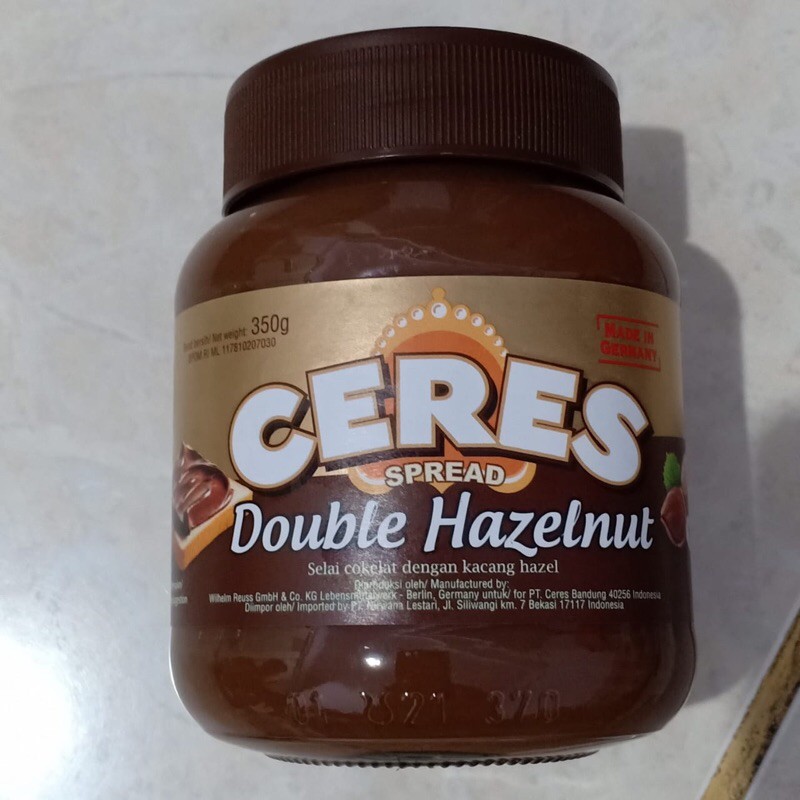 

CERES SPREAD DOUBLE HAZELNUTS 350gr