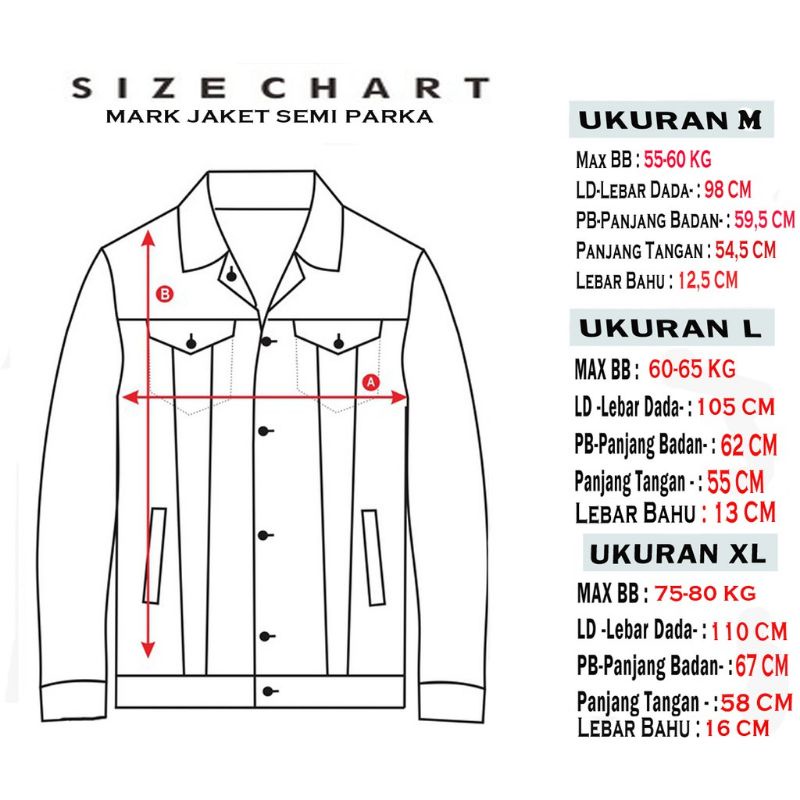 Jaket Semi Parka Pria LEVEL UP 2™ Original Pocket Field Press Button | Jaket Semi Parka Pria - Wanita