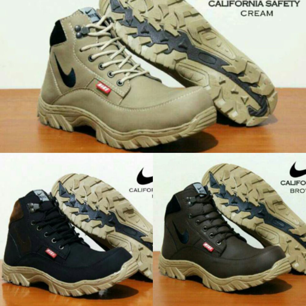 SEPATU KULIT BOOTS NIKE  SEPATU 0UTDOOR SEPATU PRIA SEPATU CASUAL