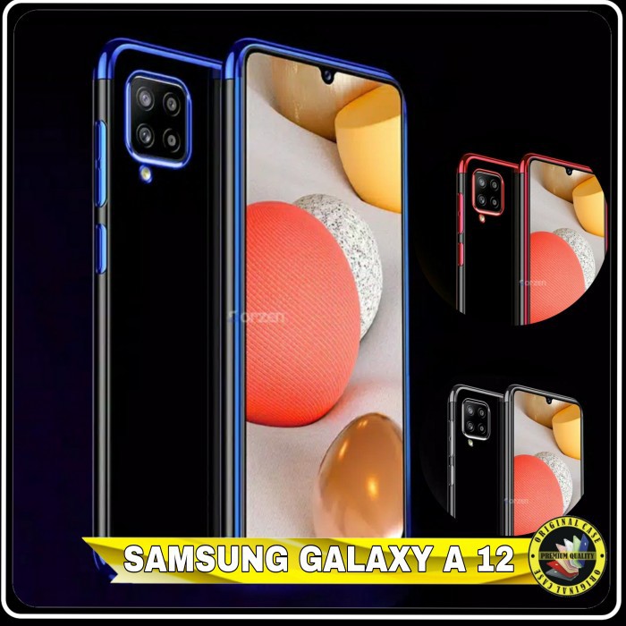 Casing Samsung Galaxy A12 Soft Case Galaxy A 12 TransparanGlass