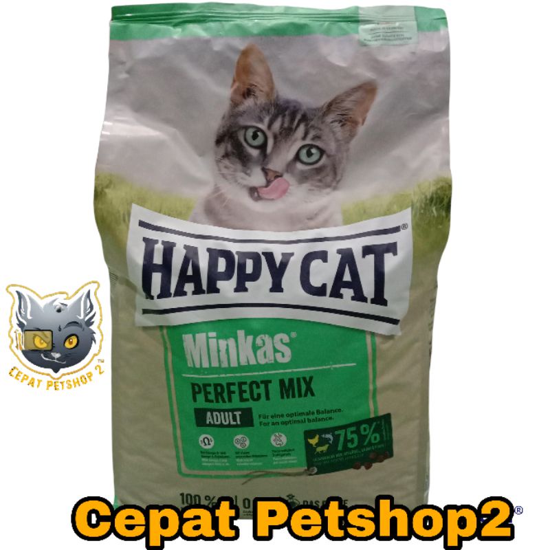 Happy Cat Minkas Mix 10kg Freshpack / Makanan Kucing Happy Cat Mix 10kg