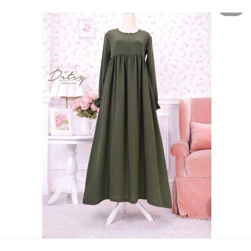 Lilura by Ditsy warna dark olive L