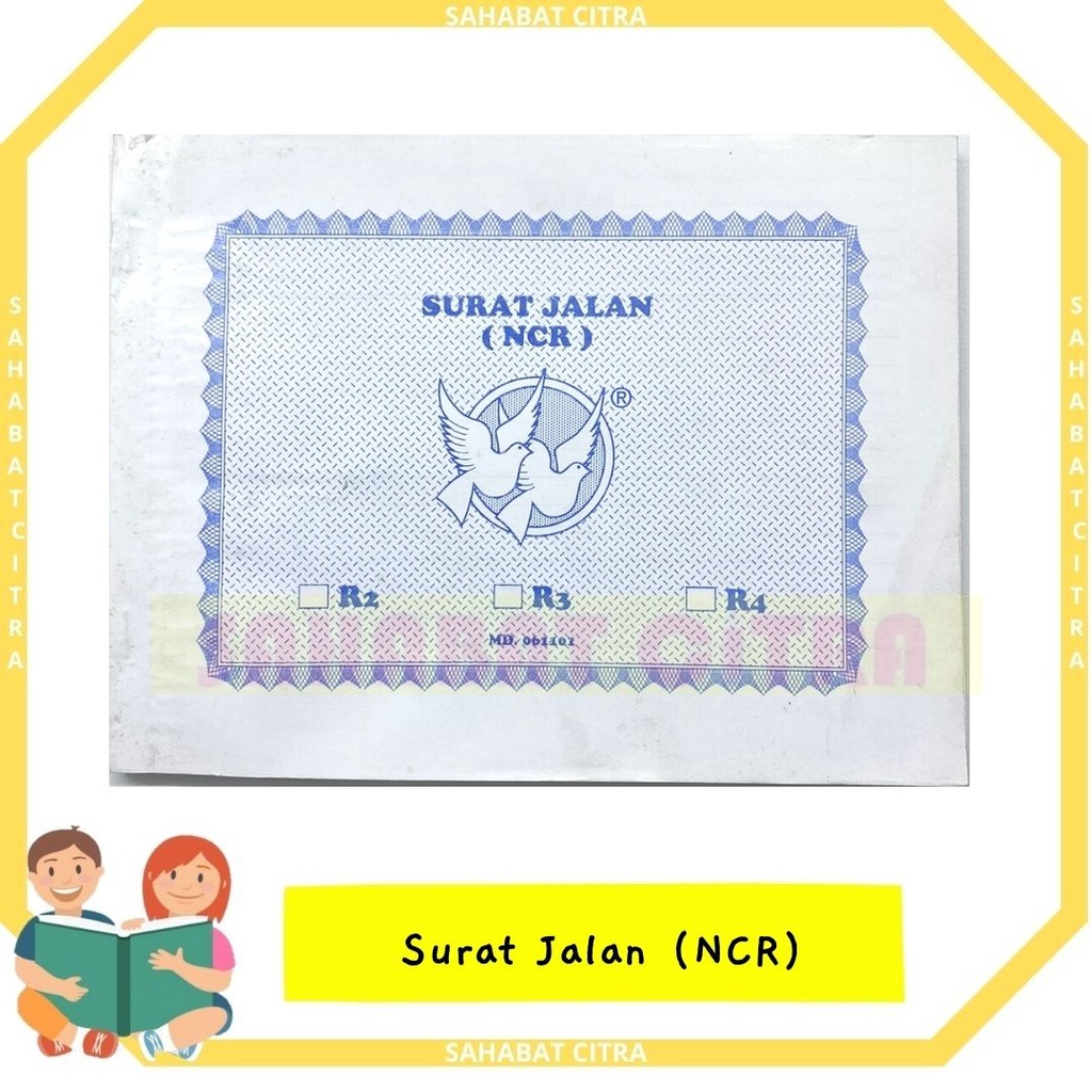 

BUKU SURAT JALAN 4 RANGKAP 出货单