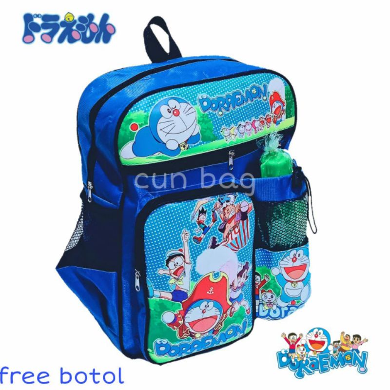 Tas Ransel Anak Laki-laki | Tas Anak Sekolah TK-SD | Ransel Karakter | FRee BOtol Minum