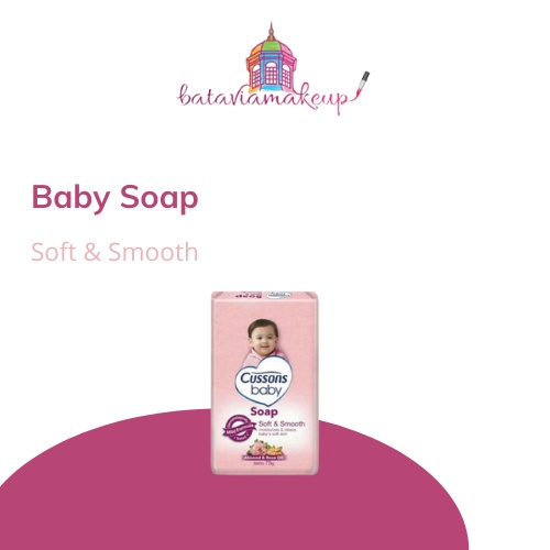 Cussons Baby Soap / 75 Gr / Sabun Batang Bayi