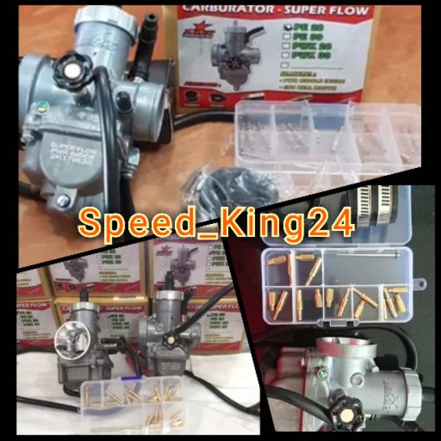 KARBURATOR BRT PE 28 & PE 30 SUPER FLOW ORIGINAL