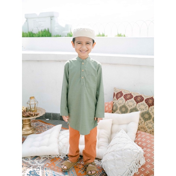 Bohopanna HARUN &amp; NOAH Set Koko 1-10tahun / Baju Koko Anak Bohopanna Raya