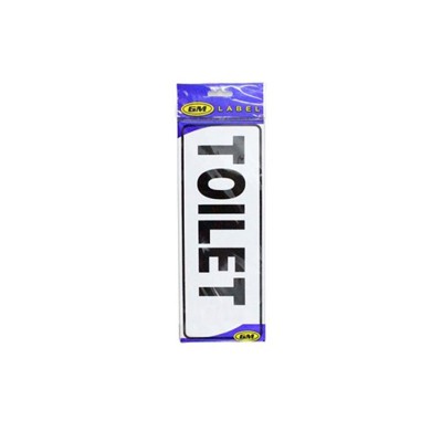 

GM label toilet kecil