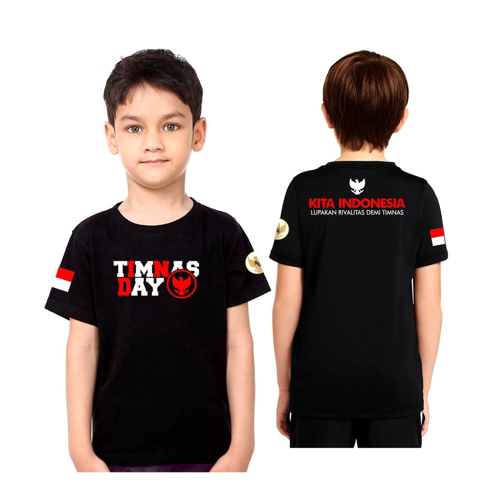 Kaos anak timnas day timnas indonesia