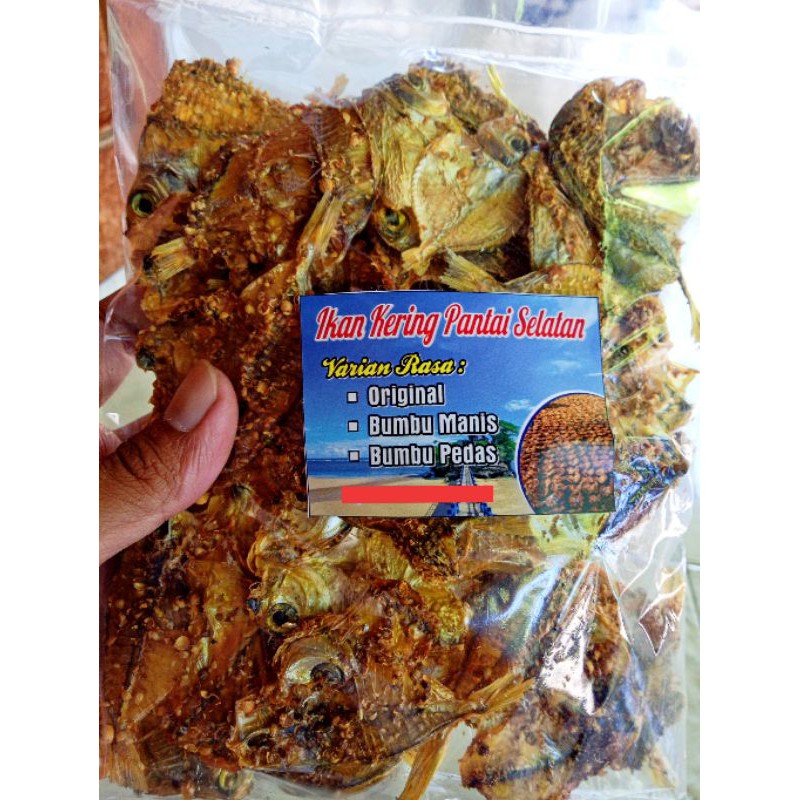 

Dendeng Ikan Kering Bumbu Manis Kemasan 500 gram