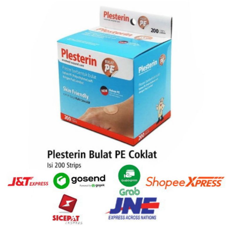 Plesterin PE COKLAT Plester Bulat Coklat PERBOX