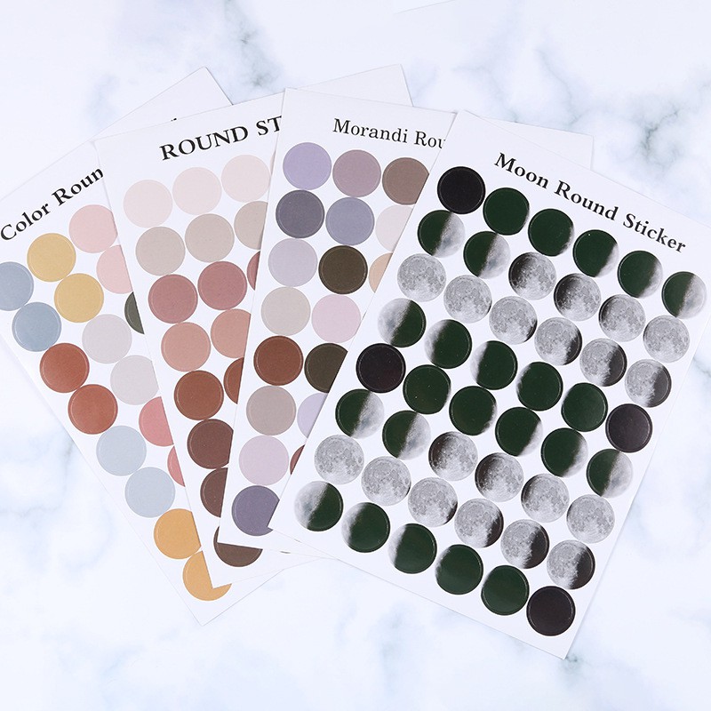 

[DZ] ST340 - Stiker Kertas Dekor Dot Paper Sticker DIY Planner Scrapbook