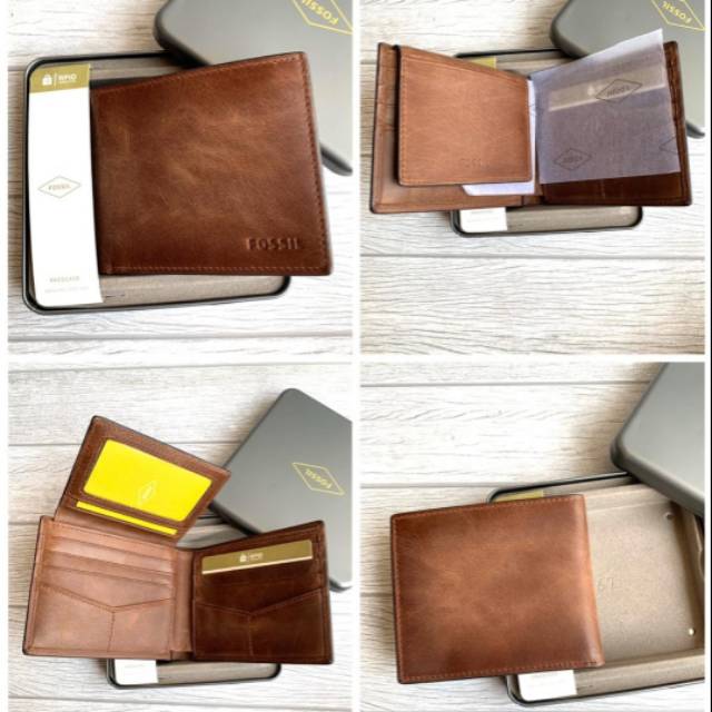 Dompet lipat FOSSIL original