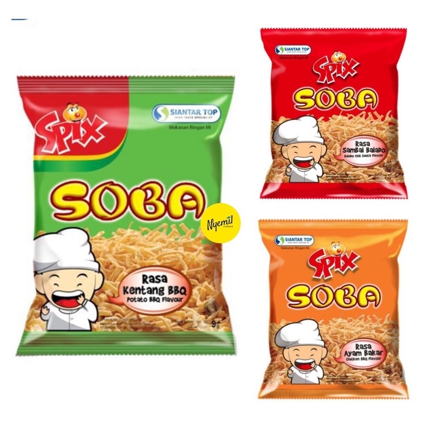 Jual Soba Mie Snack 10gr 20 Pcs Shopee Indonesia 6316