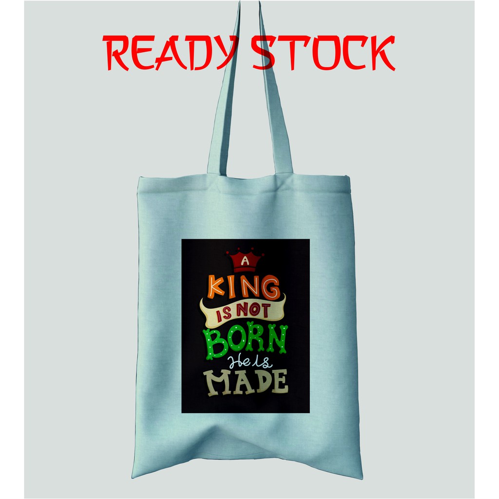 Totebag Premium - Canvas Drill - Bukan Blacu - Tas Fashion Wanita -  RS06