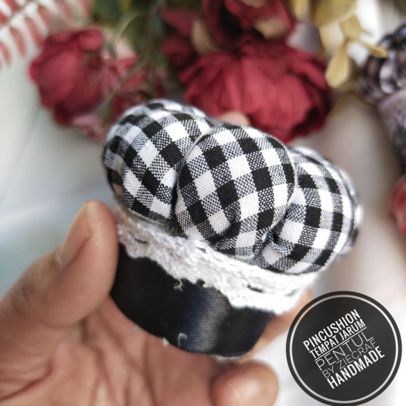 TEMPAT JARUM PENTUL PINCUSHION HANDMADE ISI DAKRON COCOK UNTUK SOUVENIR