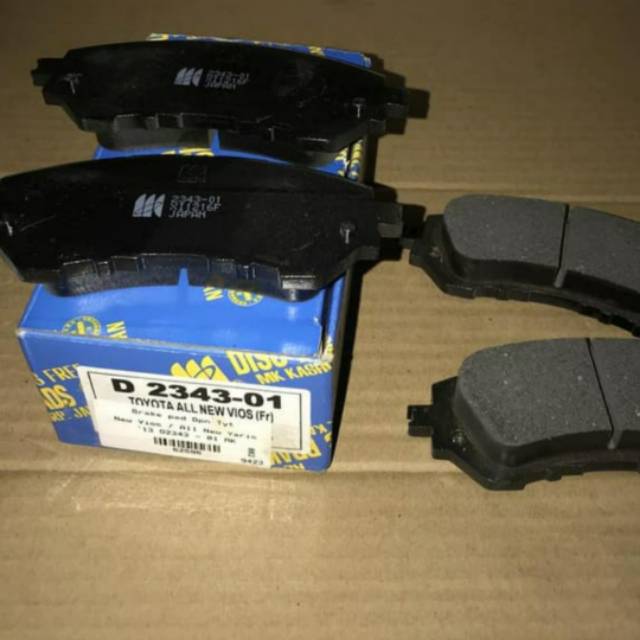 Kampas Rem Depan Brake Pad All New Vios Yaris 2013- MK Kashiyama Japan