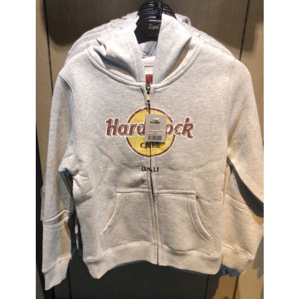 Jacket Anak Hard Rock Cafe Hoodie Grey