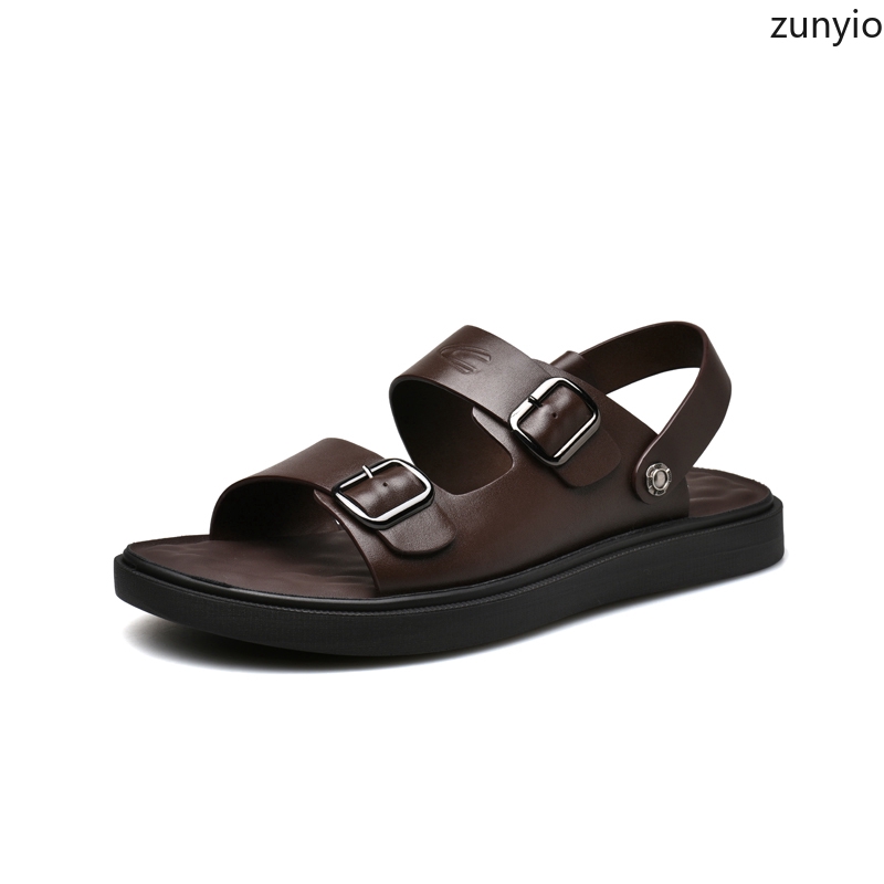 Camel Active 16.367 Tiga perban Pria Mode Halus Kulit Sandal Musim Panas Klasik Sandal