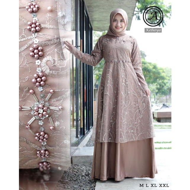 GAMIS TILE LOLITA MIX VALVET| GAMIS| GAMIS KONDANGAN| GAMIS TILE| GAMIS BROKAT| GAMIS PESTA| GAMIS MEWAH| DRESS BROKAT| GAMIS MURAH| BY ASSYFA