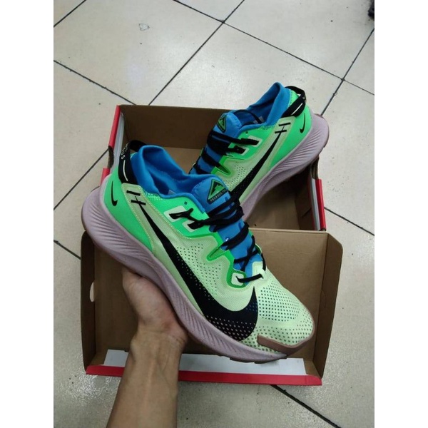 SEPATU NIKE ZOOM PEGASUS TURBO TRAIL 2 GREEN