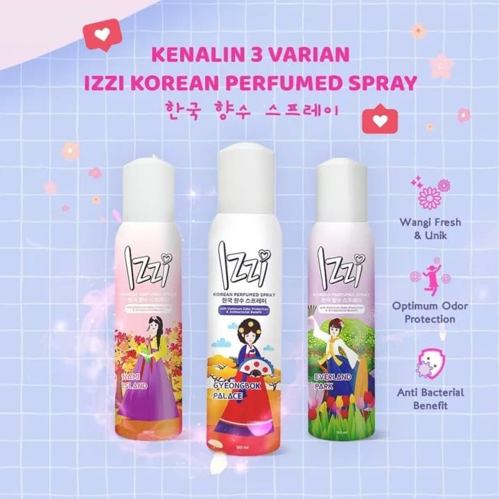 IZZI Korean Parfume Spray 150ml