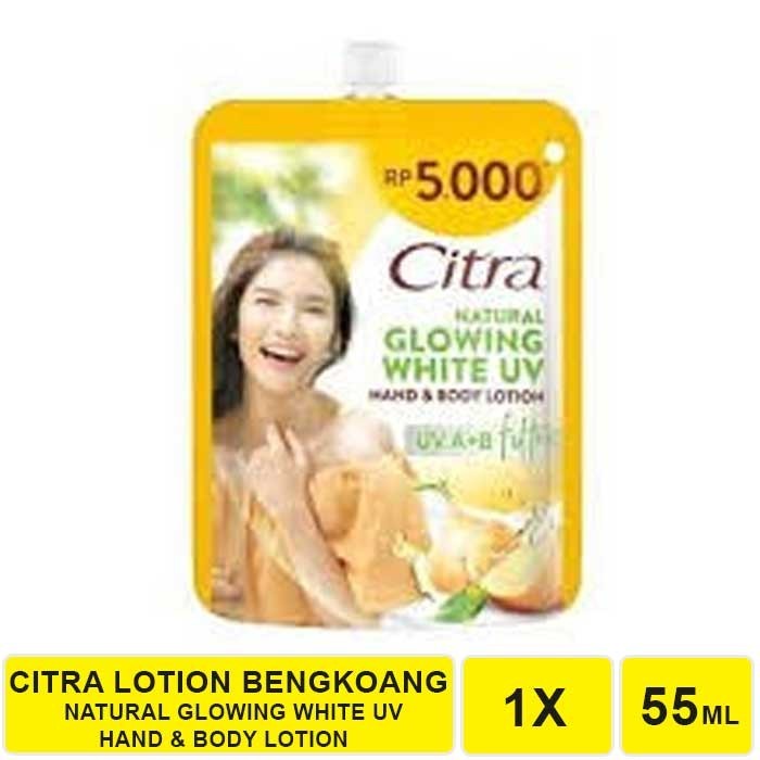 CITRA HAND AND BODY LOTION NATURAL WHITE / PEARL WHITE - 55 ML