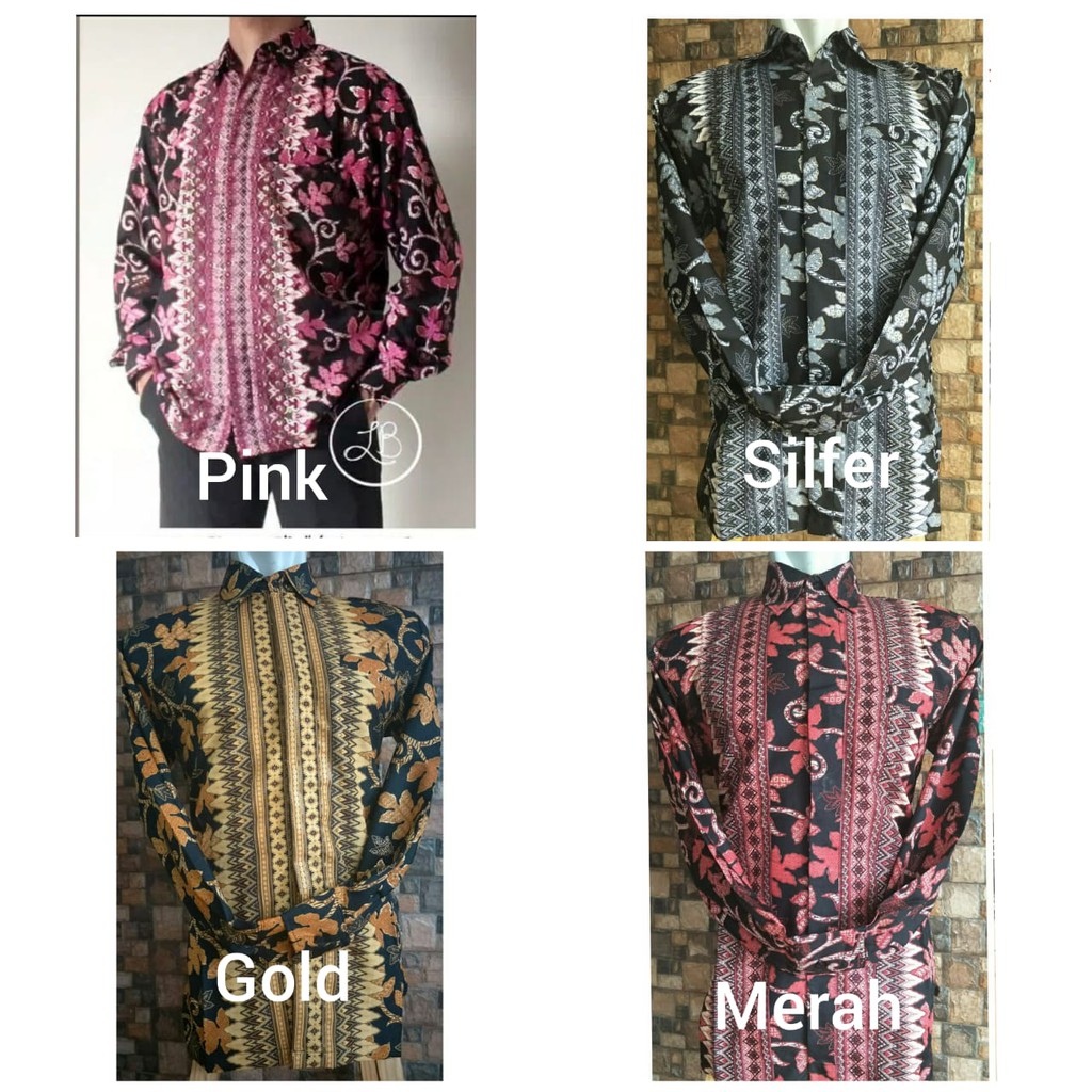 KEMEJA PANJANG/kemeja batik pajang/hem panjang kebaya/kemeja batik kebaya/batik/paya pink/paya gold