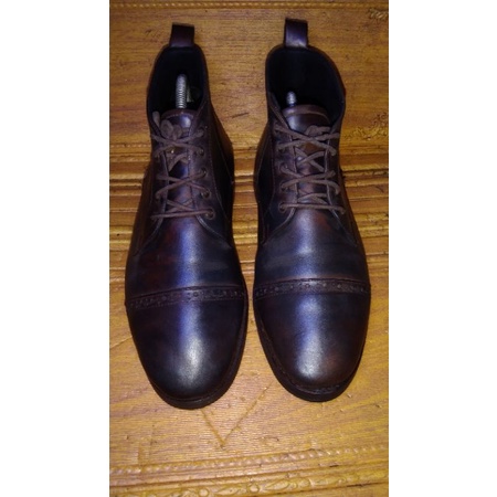 Sepatu Boots kulit asli  FORTEE GOODS Second,