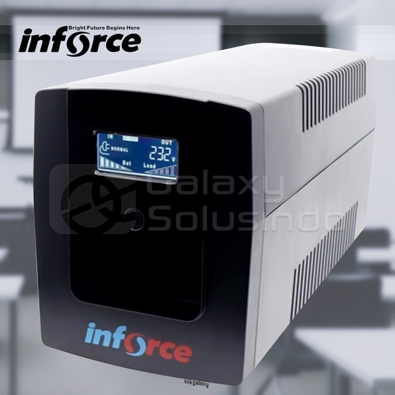 INFORCE IF-1200VA UPS 1200VA With AVR and LCD Display