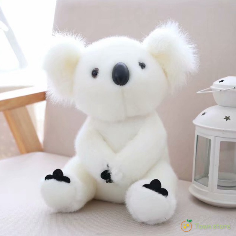 【New！！！】28cm Koala Wildlife Teddy Bear Plush Toy Stuffed Animal Cuddly Doll Christmas Gift