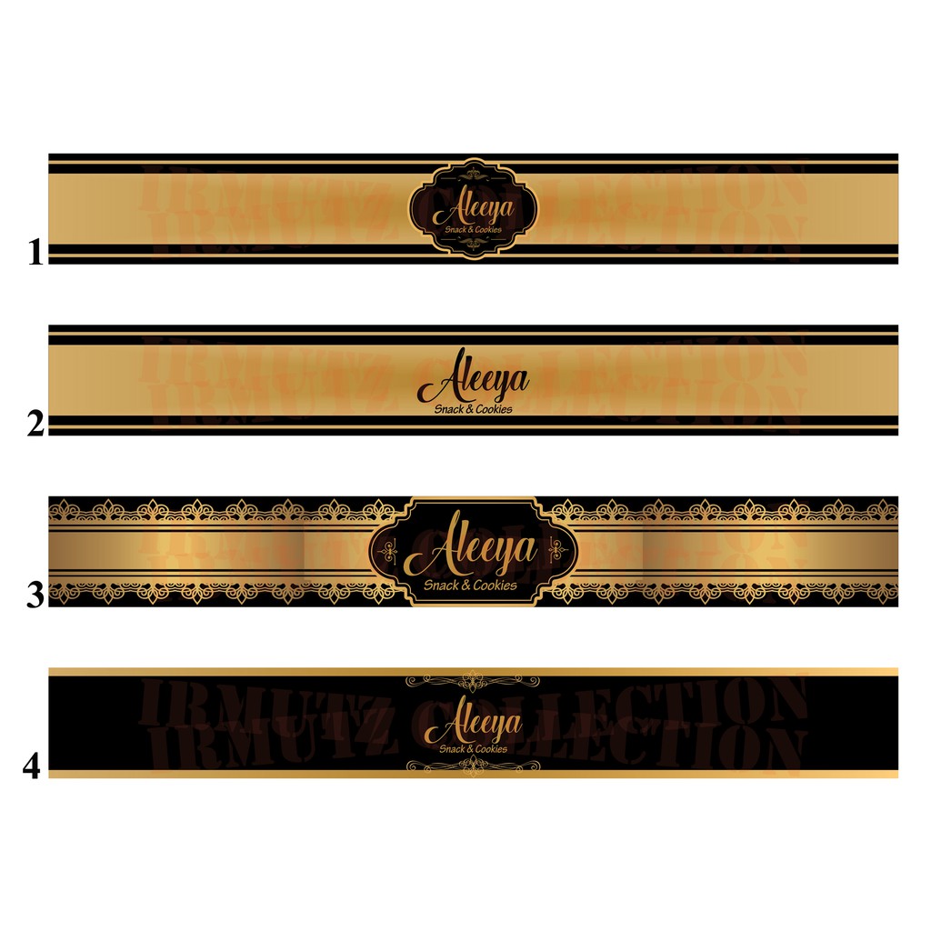 

Label toples label kemasan makanan kue kering idul fitri