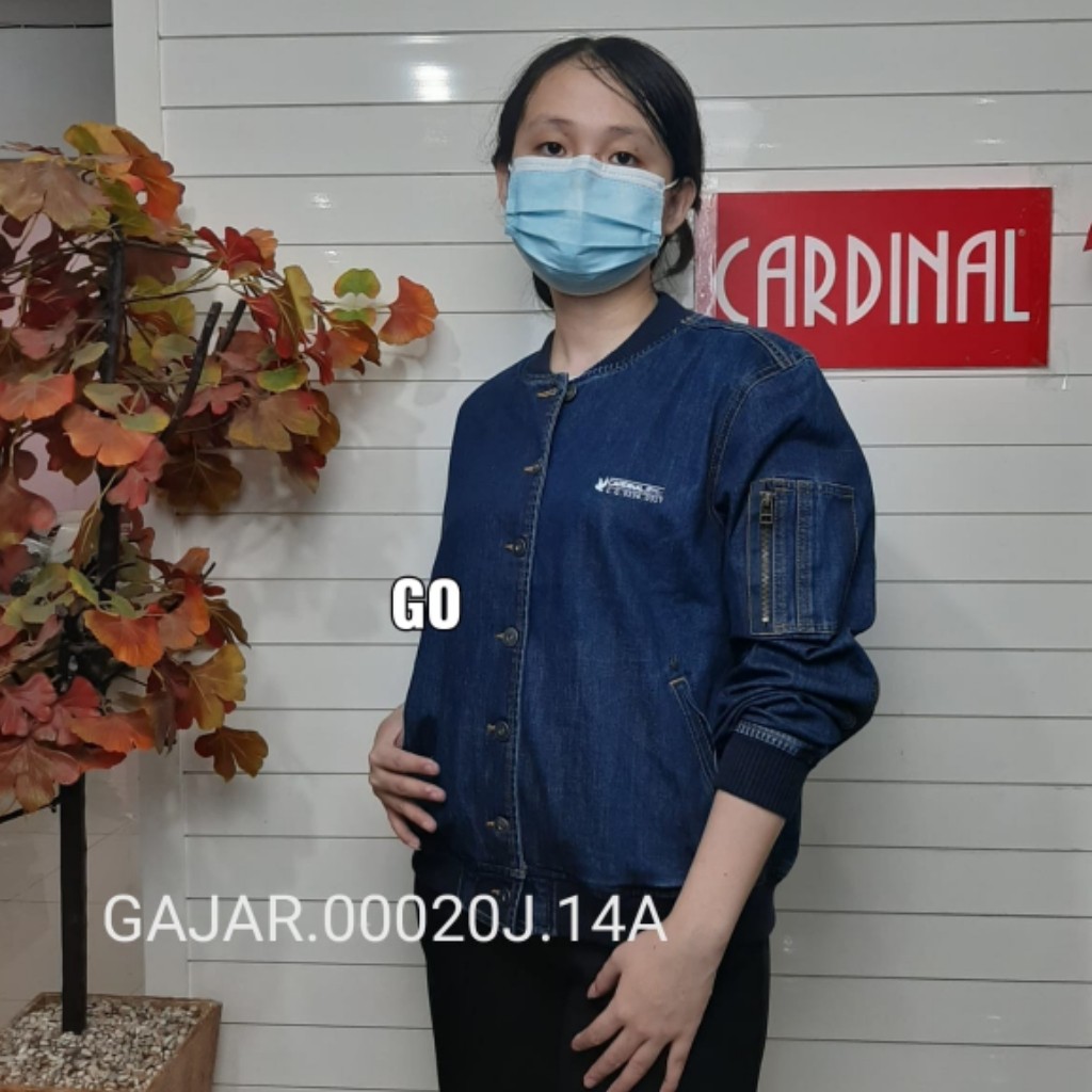 gof CARDINAL GIRL JAKET JEANS CEWEK Pakaian Wanita Outerwear Sweater Jaket Ladys 100% Original!