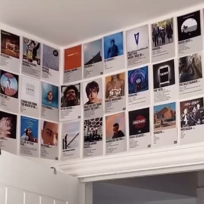 POLAROID POSTERS [20 PCS] / POP POSTERS / RAP POSTERS / ROCK POSTERS / POSTER ARTIS / AESTHETIC POSTERS