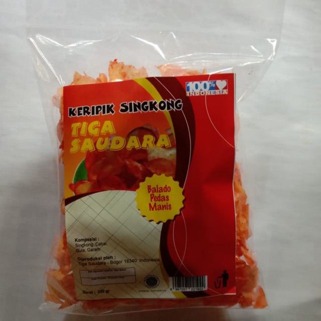 

Kripik Singkong Rasa “Balado Pedas Manis”