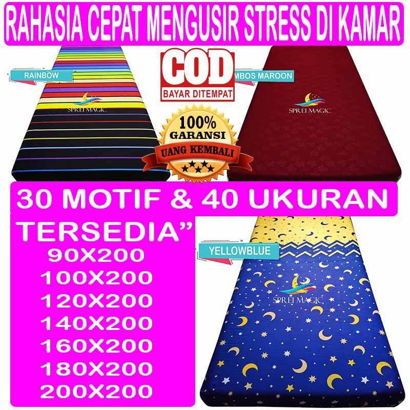 Sarung Kasur Busa Resleting Murah | Sprei Resleting 80x200 90x200 100x200 120x200 160x200 180x200 Uc