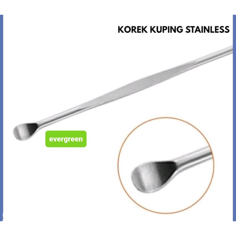 Korek Kuping Telinga Besi Stainless | pembersih Telinga