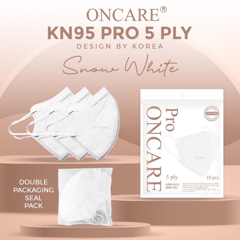 MASKER KN 95 pro ON CARE 5 ply 1 pack isi 10