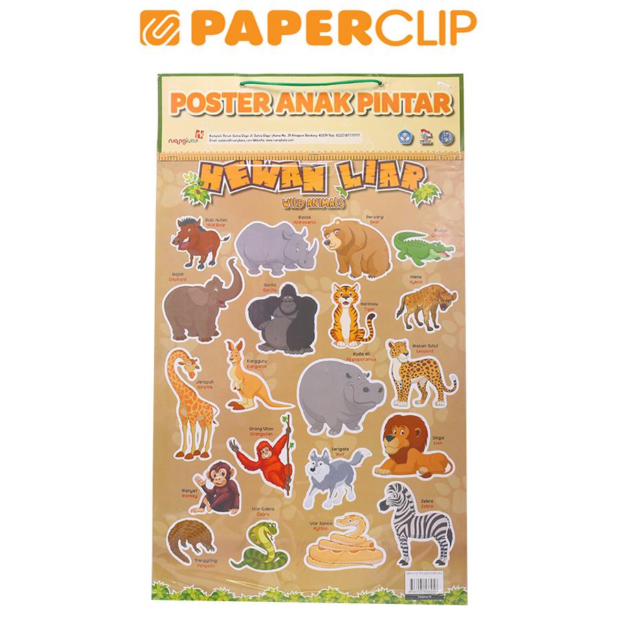 POSTER ANAK PINTAR: HEWAN LIAR