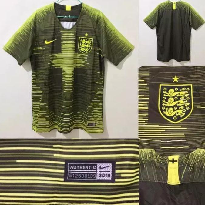 PR00M000 JERSEY BOLA INGGRIS PREMATCH TRAINING STABILO 2019 GRADE ORI IMPORT Murah