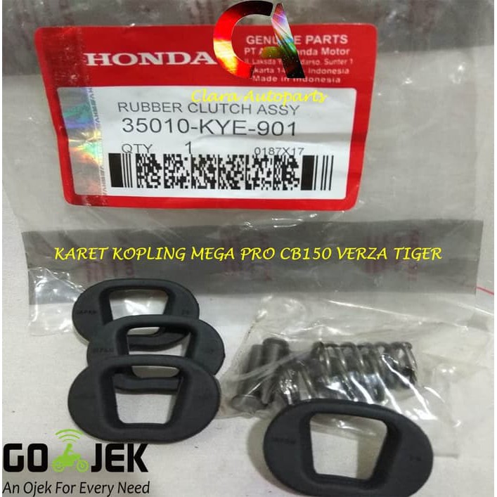 KARET KOPLING MEGA PRO NEW VERZA KARET KOPLING CB150R LAMA KYE K15