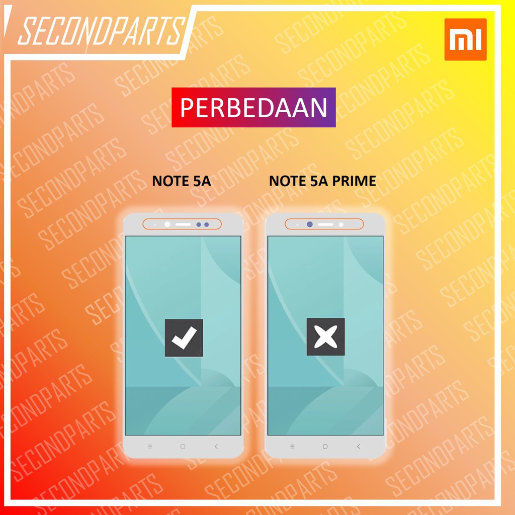 LCD  FULLSET FRAME XIAOMI REDMI NOTE 5A ORIGINAL ASLI COPOTAN