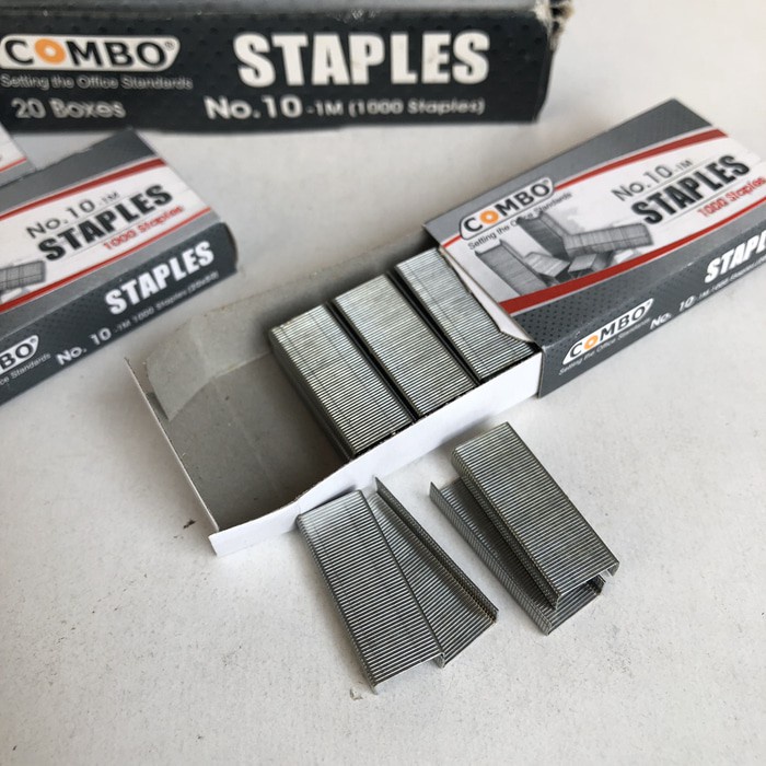 

STAPLES No.10 / Anak Hekter / COMBO STAPLES / AMANDA