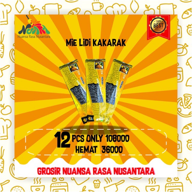 

[ PAKET GROSIR 12 PCS TERMURAH ] LILIDIAN KAKARAK - Juaranya Rasa Lidi Kekinian Khas Bandung Cimahi